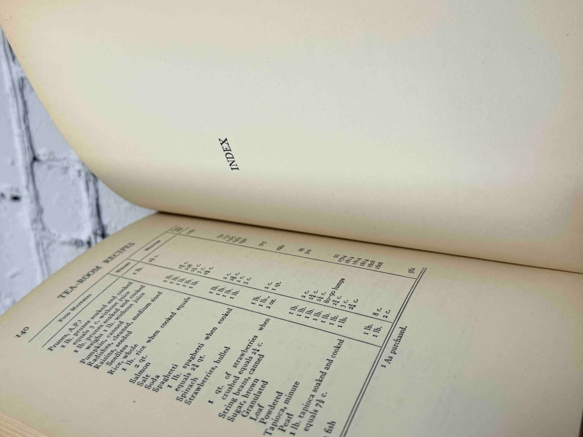 Tea-Room Recipes: A Book for Home Makers and Tea-Room Managers