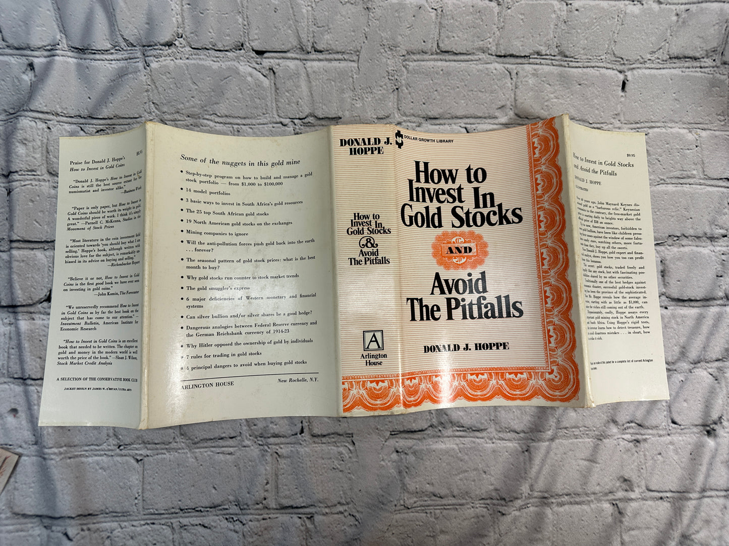 How to Invest in Gold Stocks and Avoid the Pitfalls by Donald Hoppe [1972]