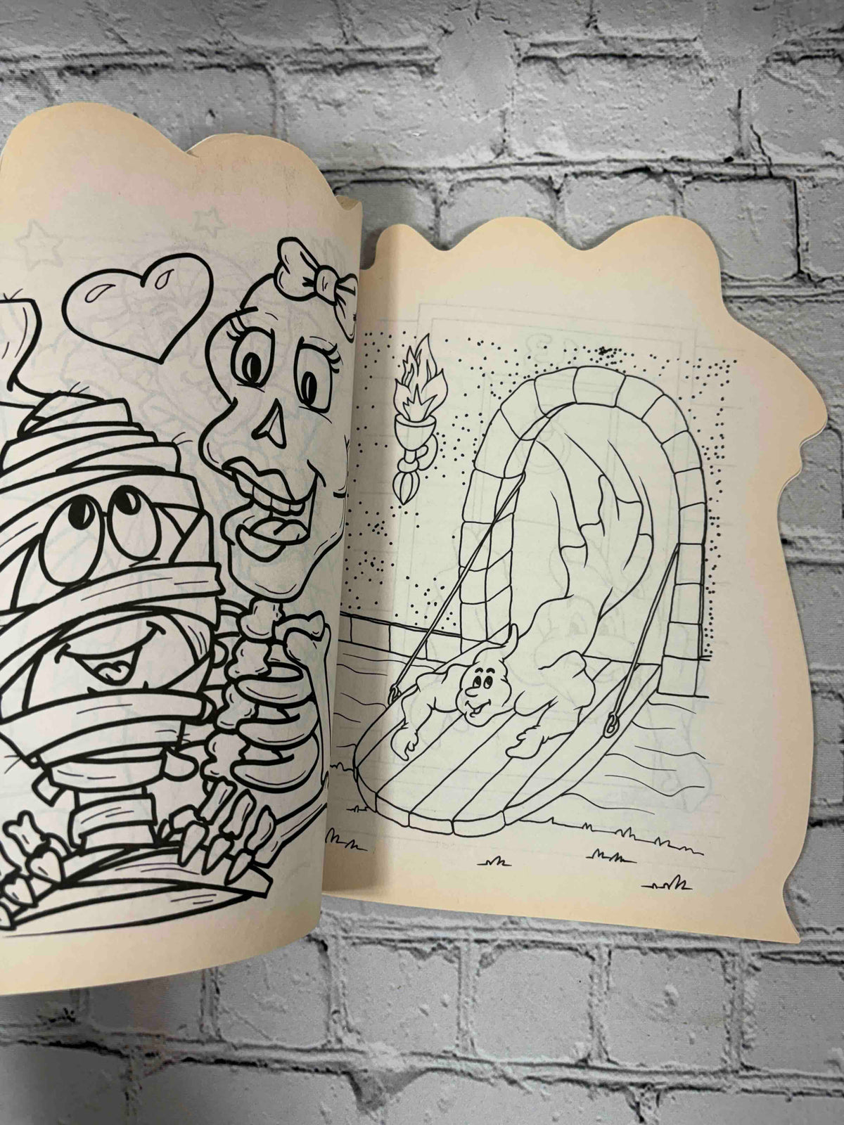 Trick or Treat Coloring & Activity Book, 1999 Paradise Press - coloring pages