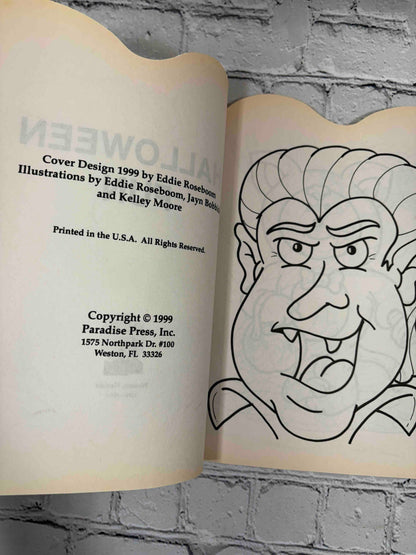 Halloween Fun Coloring & Activity Book, 1999 Paradise Press - copyright page