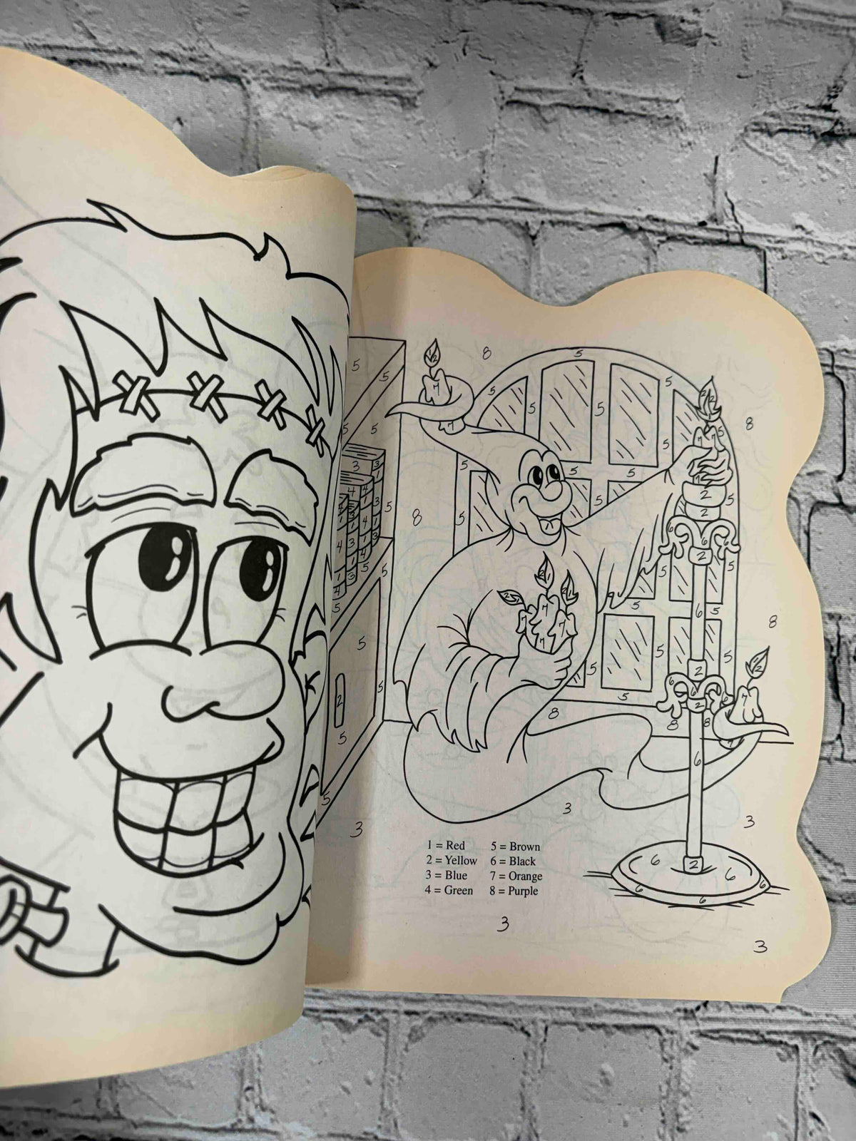 Halloween Fun Coloring & Activity Book, 1999 Paradise Press - coloring pages