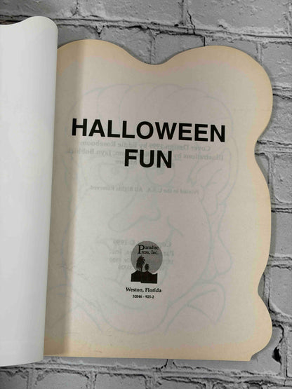 Halloween Fun Coloring & Activity Book, 1999 Paradise Press - title page