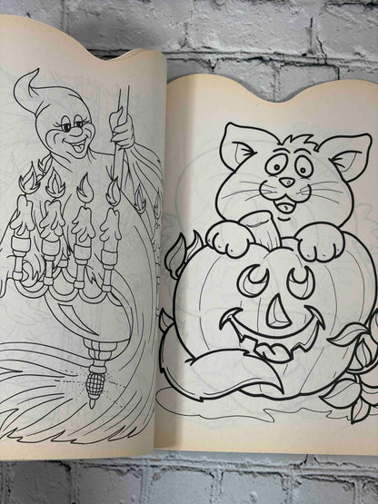 Halloween Fun Coloring & Activity Book, 1999 Paradise Press - coloring pages