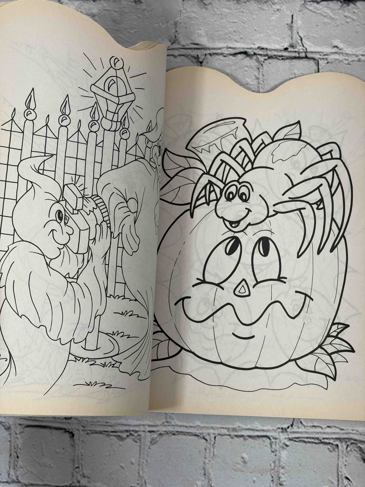 Halloween Fun Coloring & Activity Book, 1999 Paradise Press - coloring pages