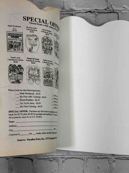 Halloween Fun Coloring & Activity Book, 1999 Paradise Press - mail-order offer page at the back