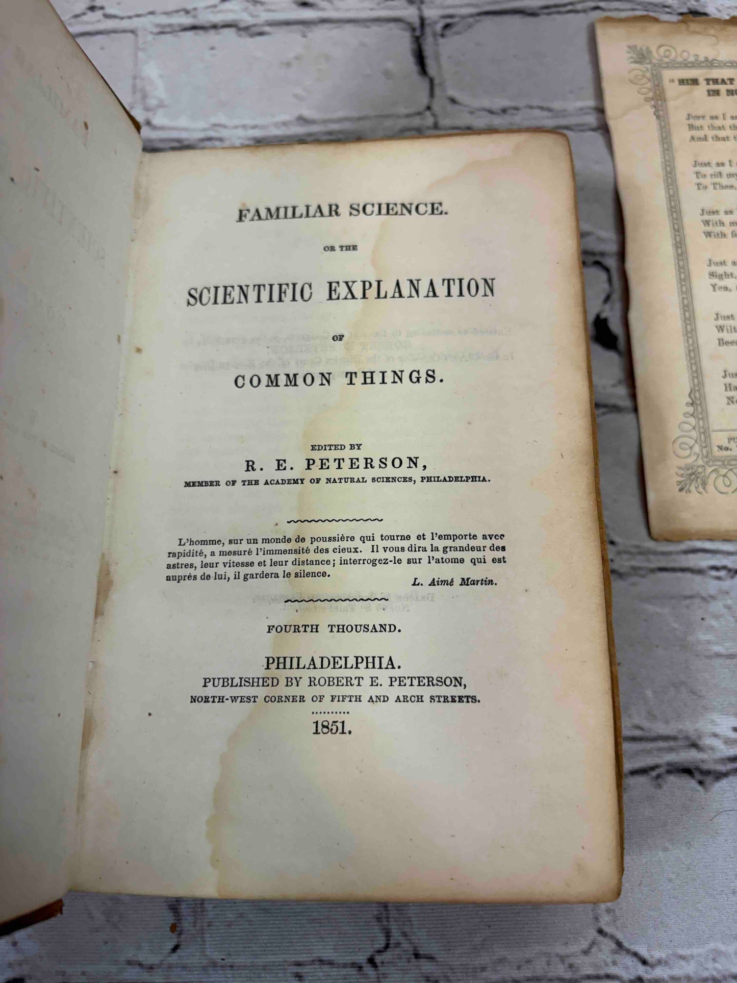 Familiar Science