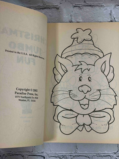 Christmas Jumbo Fun Coloring & Activity Book, 2002 Paradise Press - copyright page