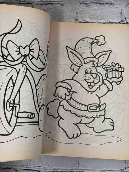 Christmas Jumbo Fun Coloring & Activity Book, 2002 Paradise Press - coloring pages