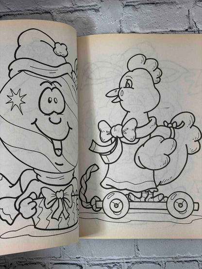Christmas Jumbo Fun Coloring & Activity Book, 2002 Paradise Press - coloring pages
