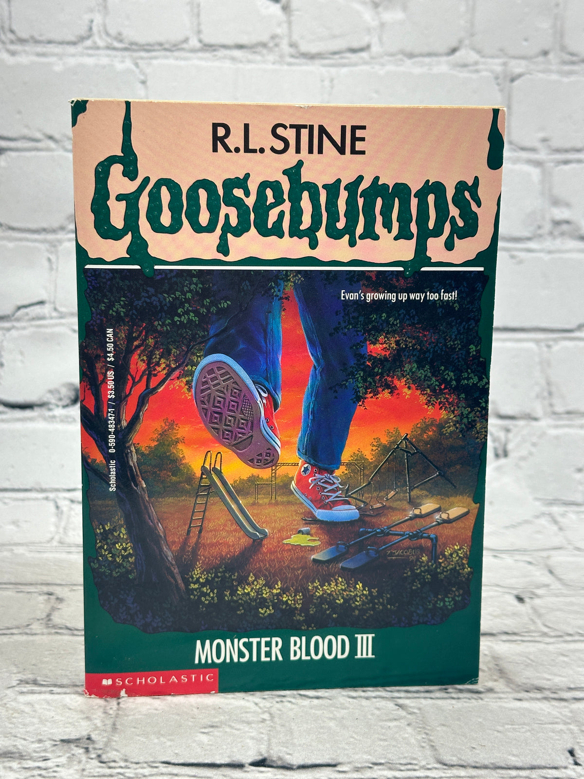 Monster Blood Rbc Goosebumps Monster Blood Goosebumps Monster Blood Bundle By R. L.