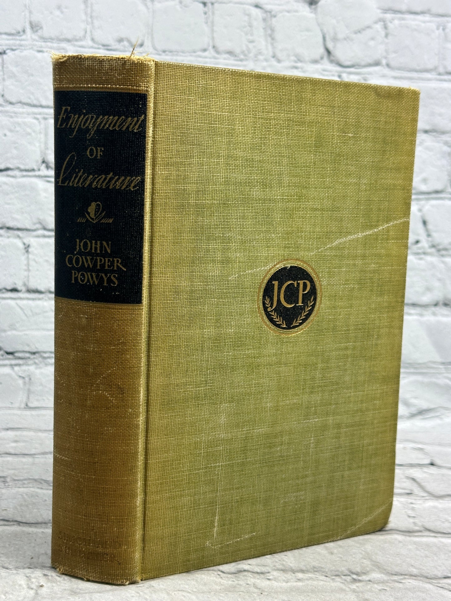 Enjoyment of Literature by John Cowper Powys [1938 · 1st Ed.]