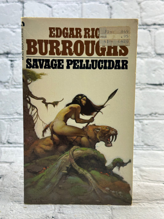 Savage Pellucidar by Edgar Rice Burroughs [1963 · Fourth Ace Printing]