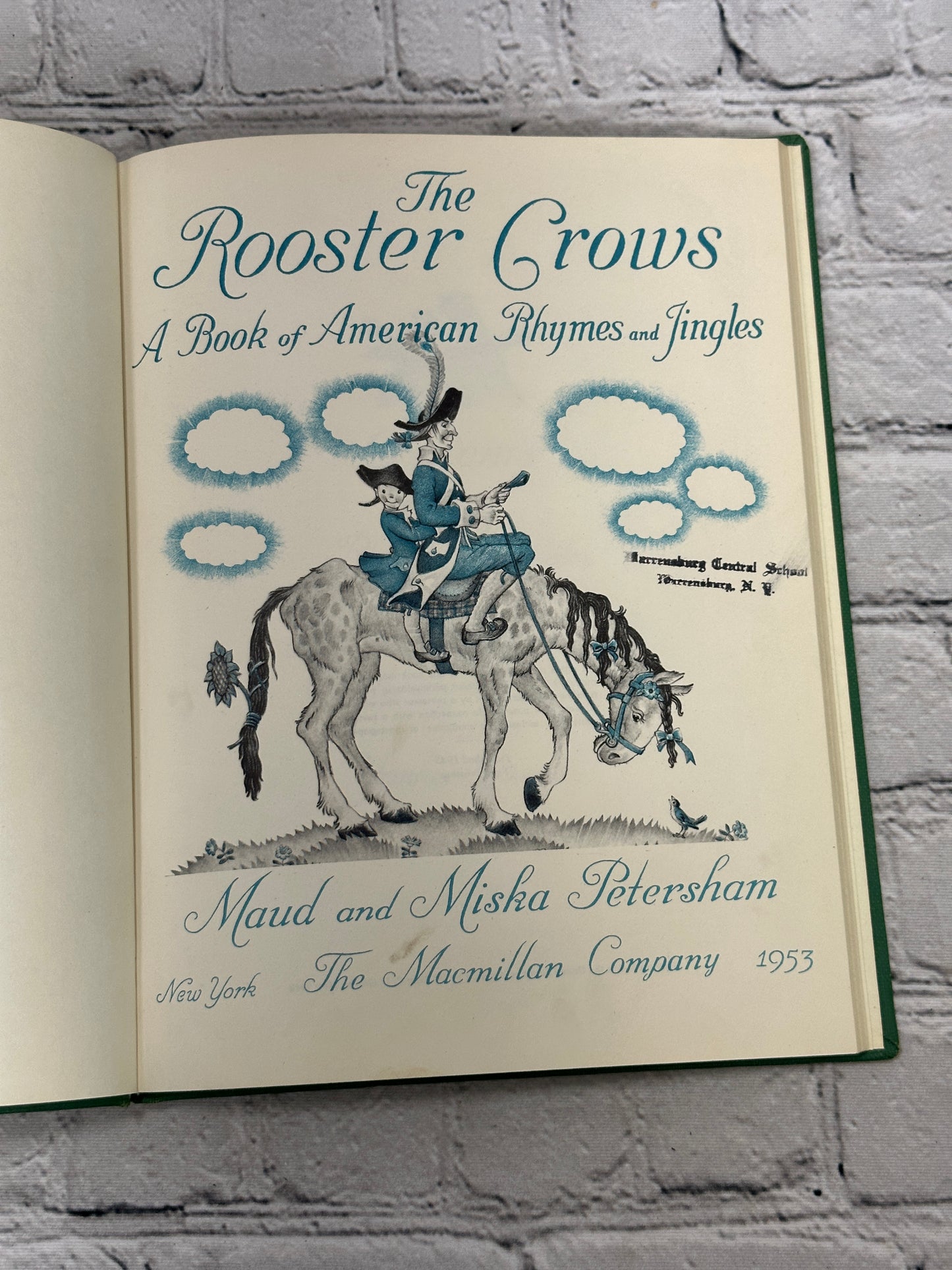 The Rooster Crows: A Book of American Rhymes & Jingles by Petersham [1945]