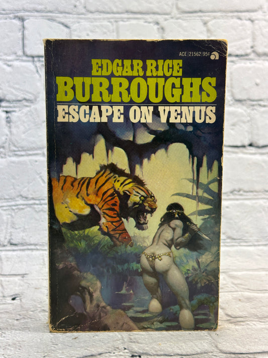 Escape On Venus by Edgar Rice Burroughs [1946 · Ace Books]