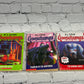 R.L. Stine Goosebumps & Ghosts of Fear Street / R U Slime parody [Lot of 9 · 1990s]