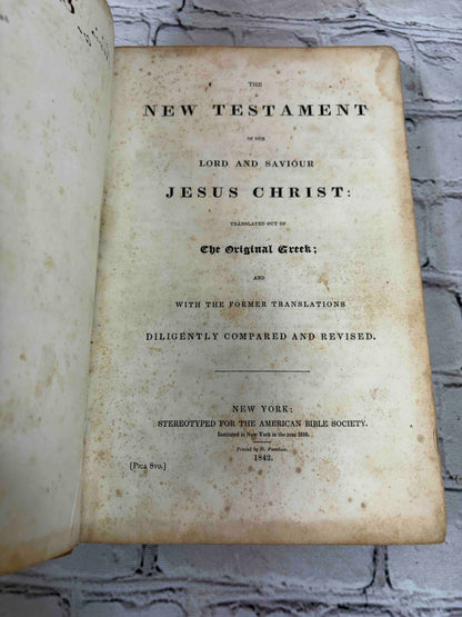 The New Testament of our Lord and Saviour Jesus Christ