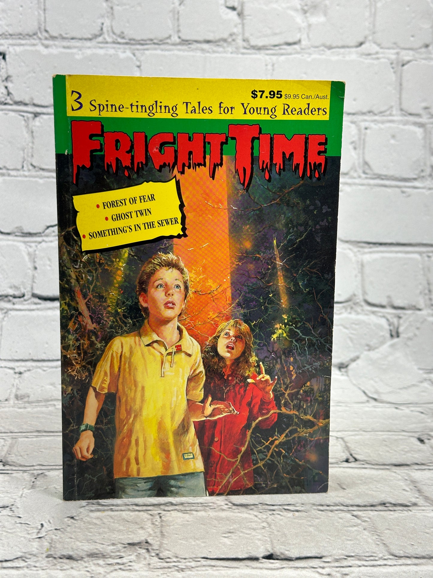 Fright Time 3 Spine-tingling Tales for Young Readers [Lot of 3 · 1990s]