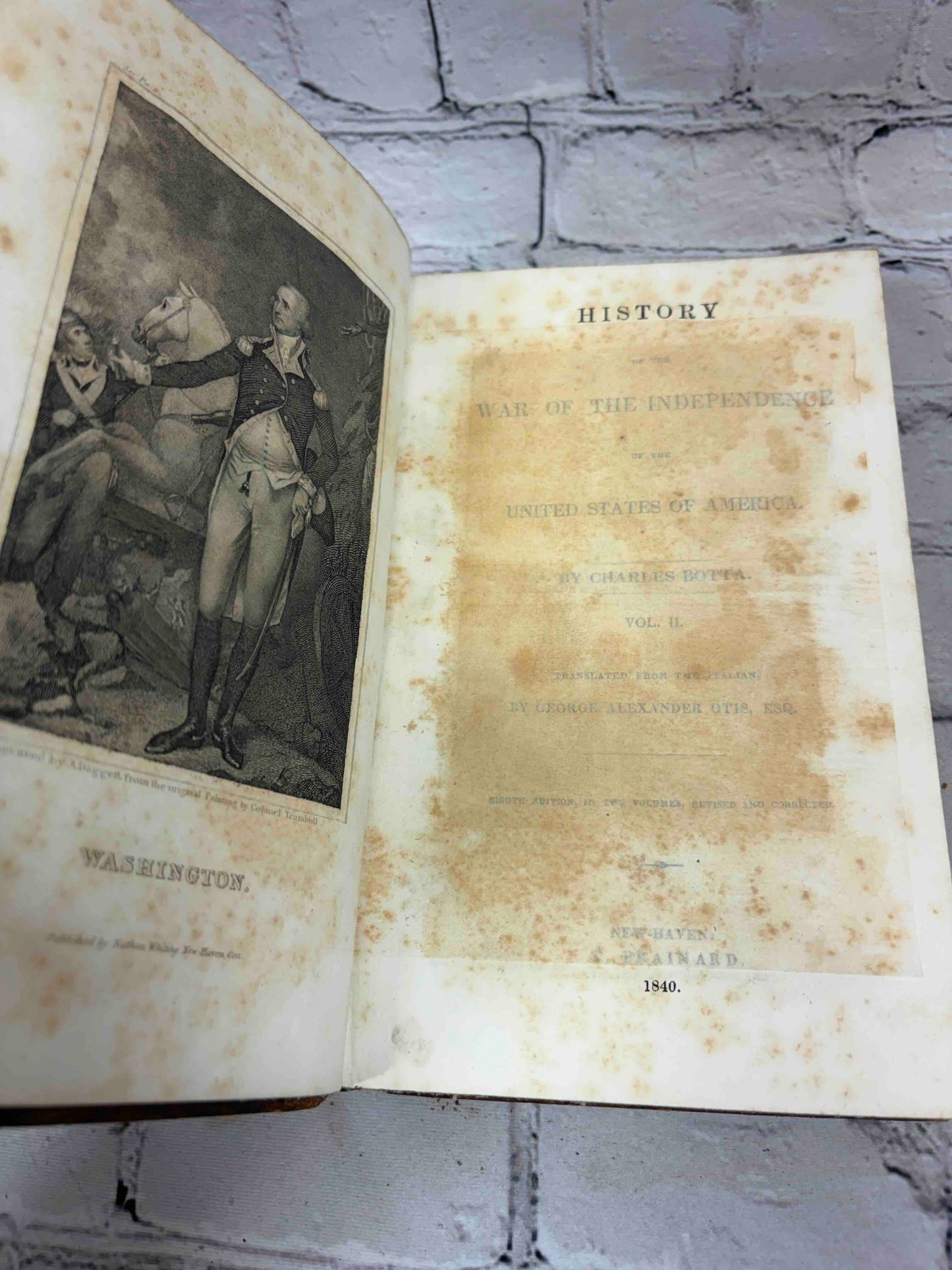 History of the War of Independence of the United States of America Vol.. II