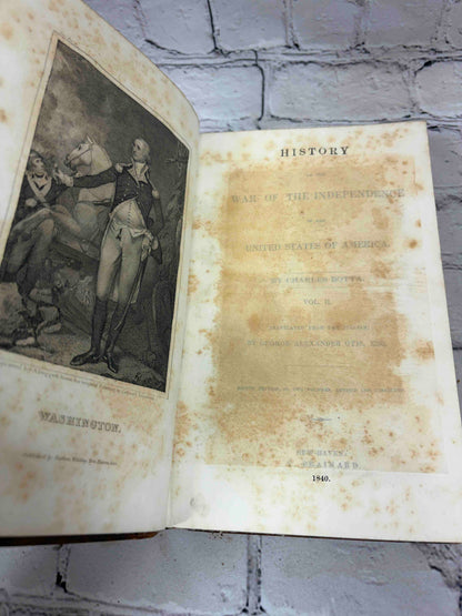 History of the War of Independence of the United States of America Vol.. II