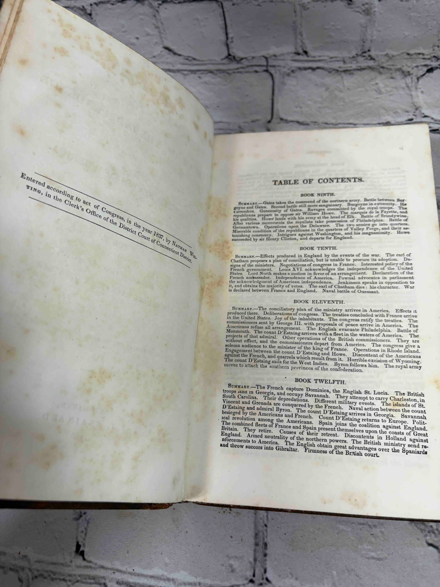History of the War of Independence of the United States of America Vol.. II
