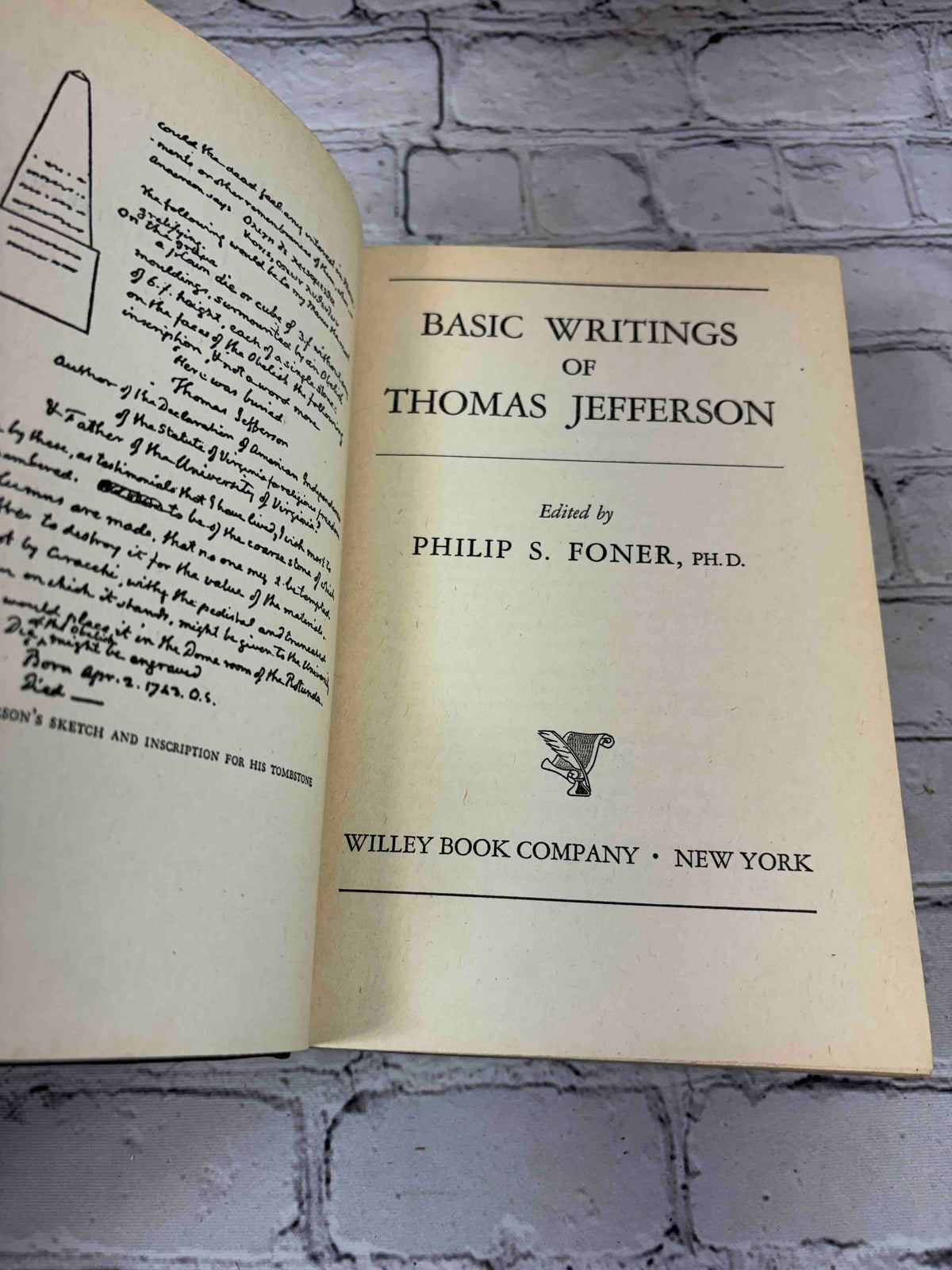Basic Writing of Thomas Jefferson