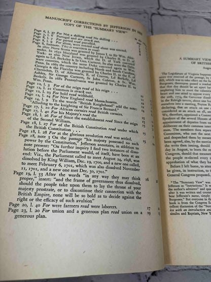 Basic Writing of Thomas Jefferson