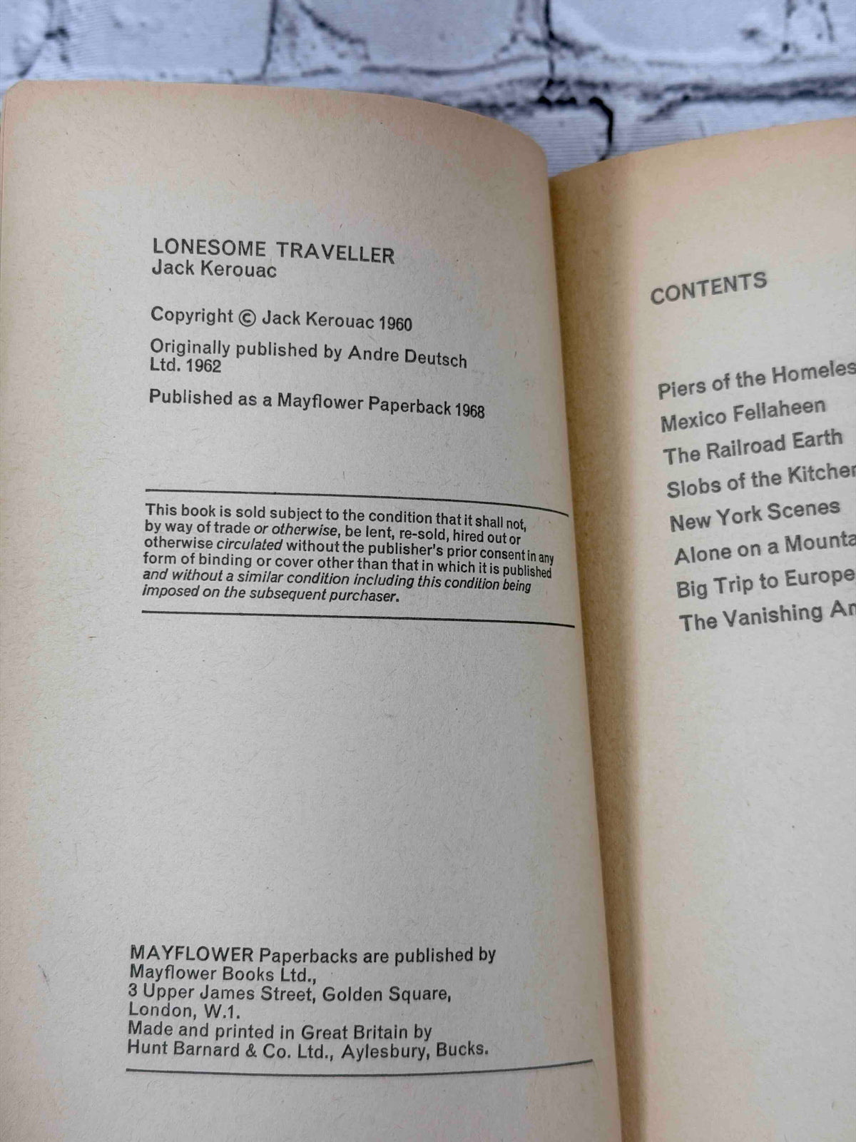 Lonesome Traveller (Signed & Inscribed by Stella Kerouac)