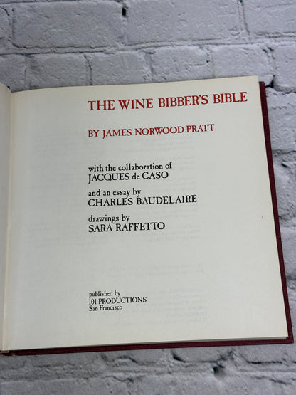 The Wine Bibber's Bible by James Norwood Pratt [1971]
