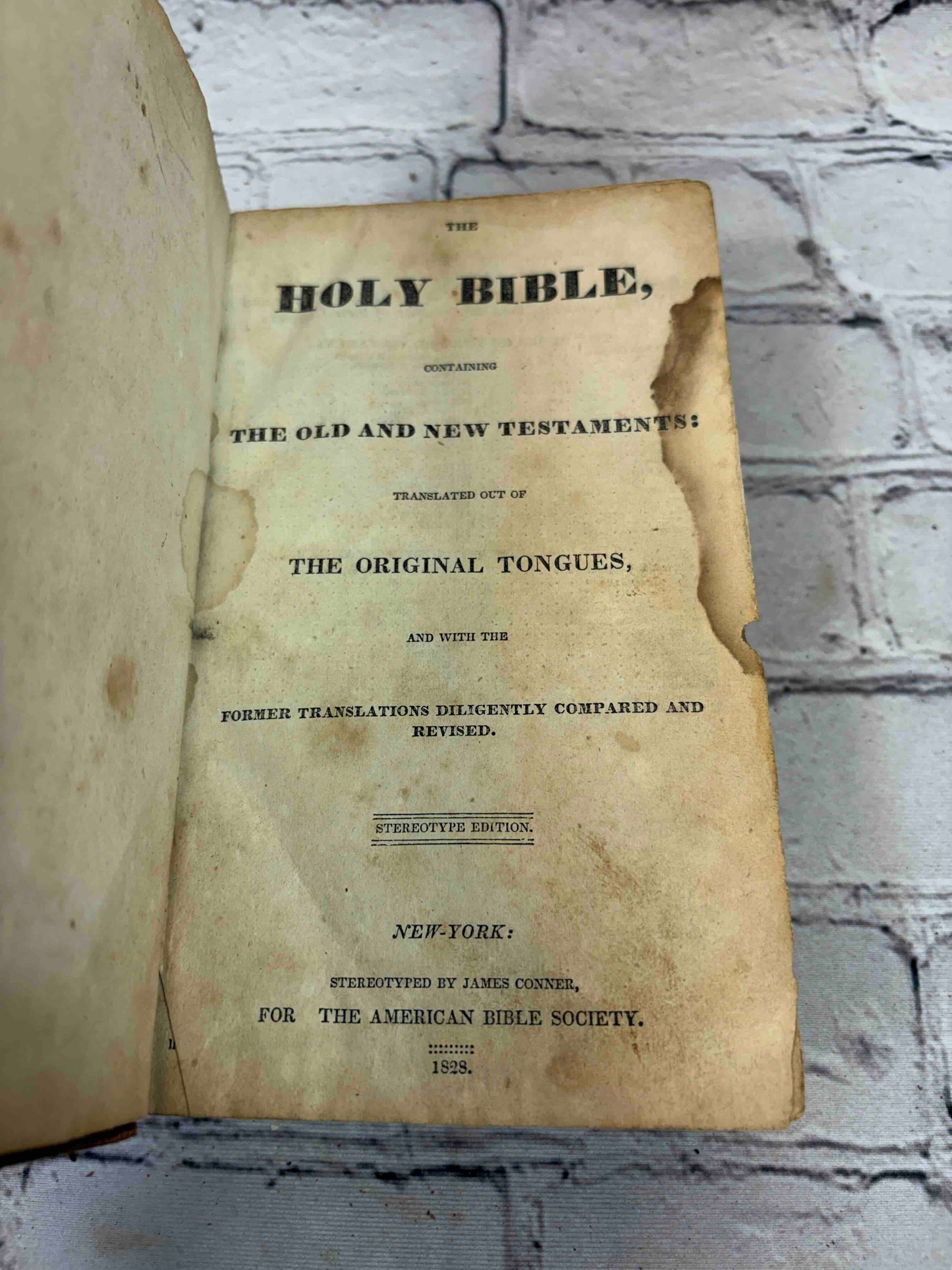 The Holy Bible