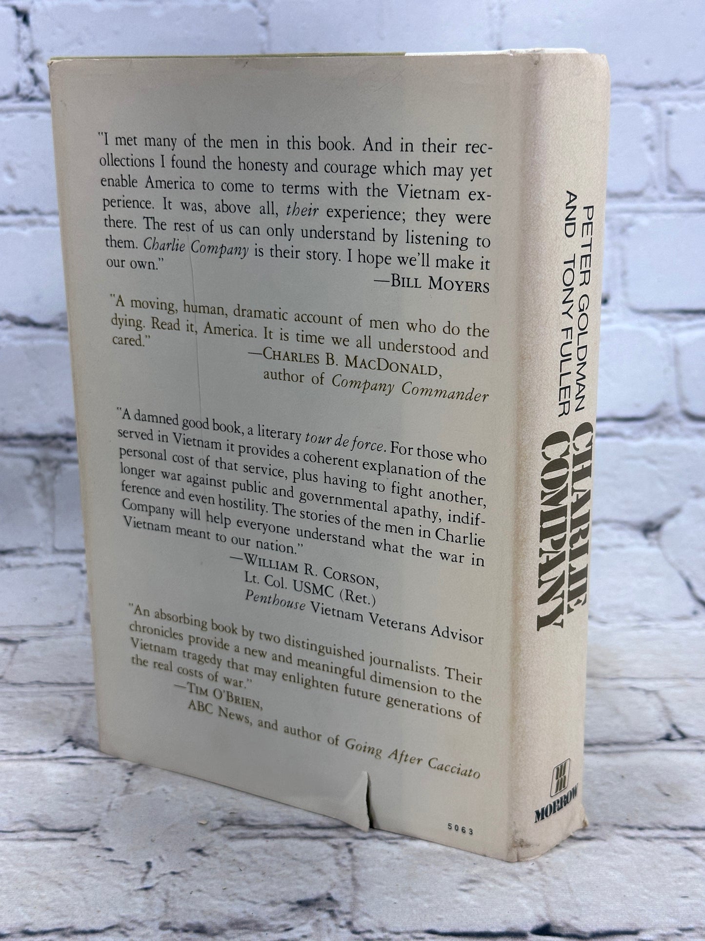 Charlie Company What Vietnam Did to Us By Peter Goldman Tony Fuller [BCE · 1983]