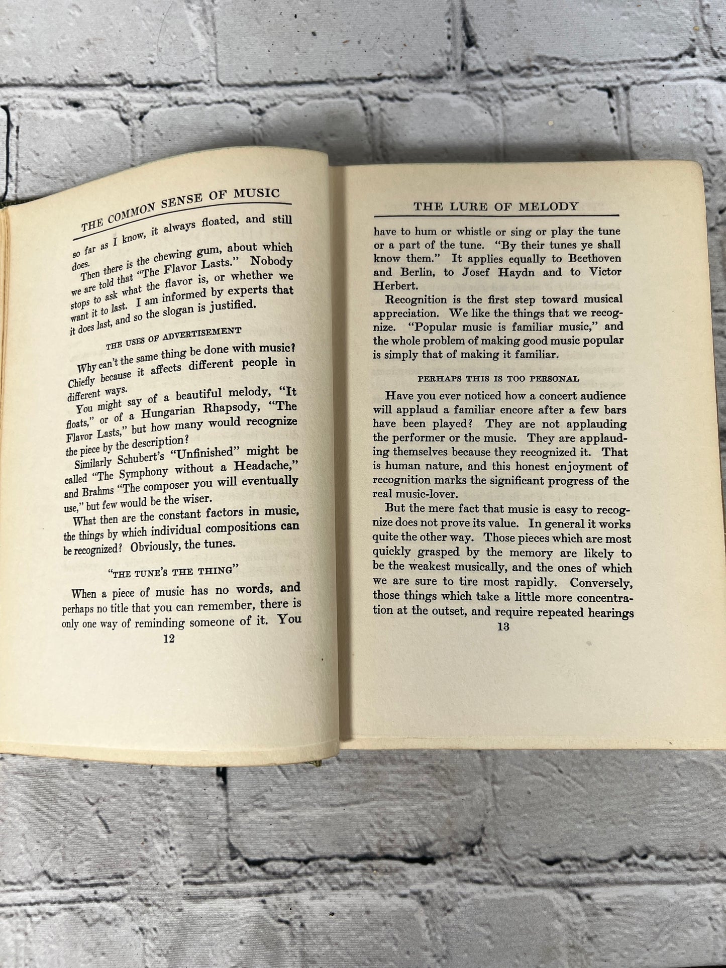 The Common Sense of Music by Sigmund Spaeth [1924 · Second Print]