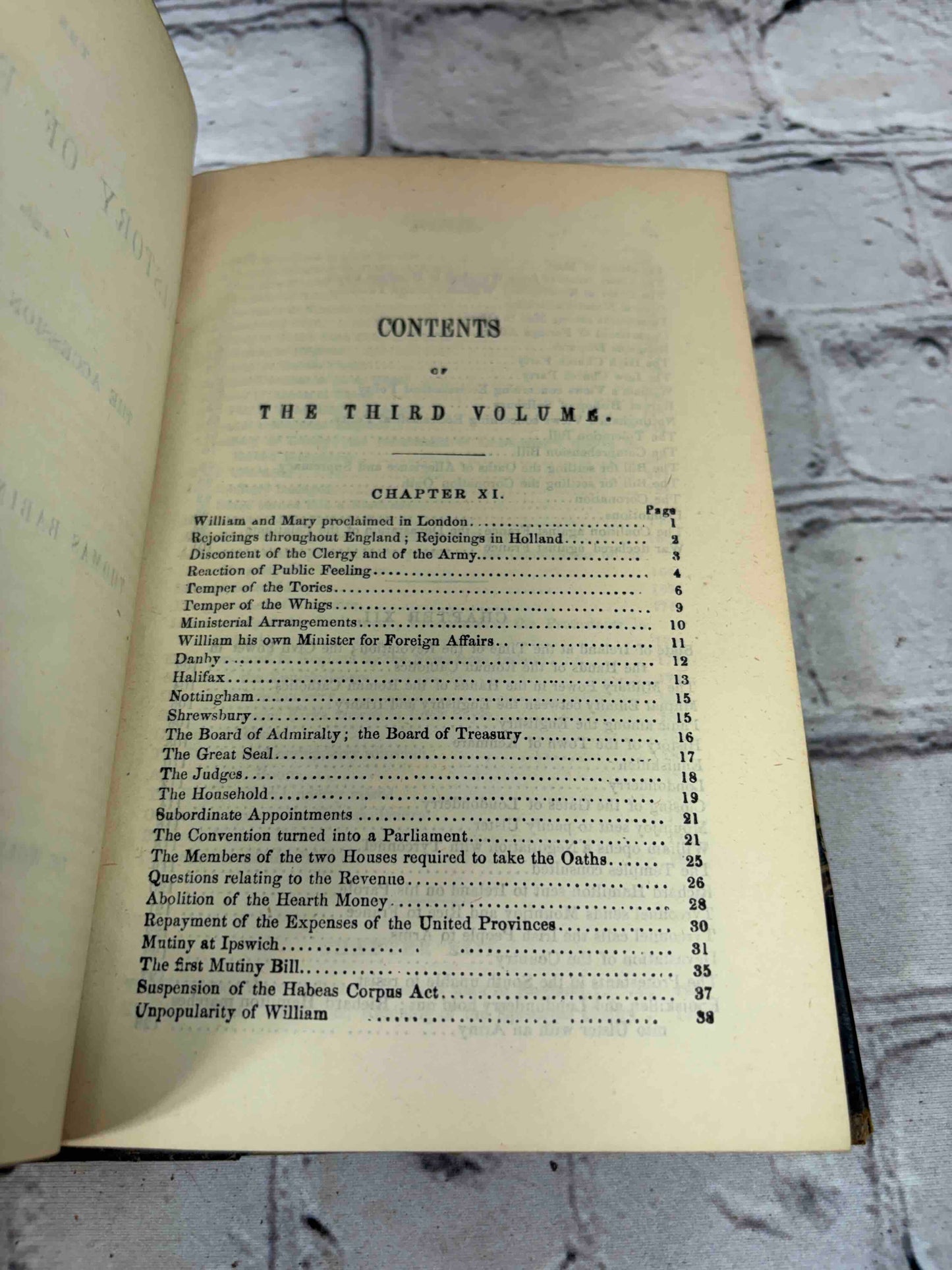 The History of England from the Accession of James II  (Vol. 3)