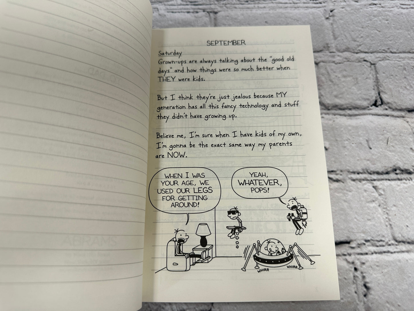 Diary of a Wimpy Kid # 10: Old School by Jeff Kinney [2015 · 1st Print]