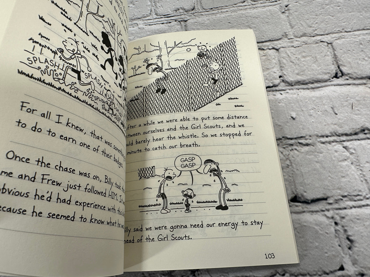 Diary of a Wimpy Kid # 10: Old School by Jeff Kinney [2015 · 1st Print]