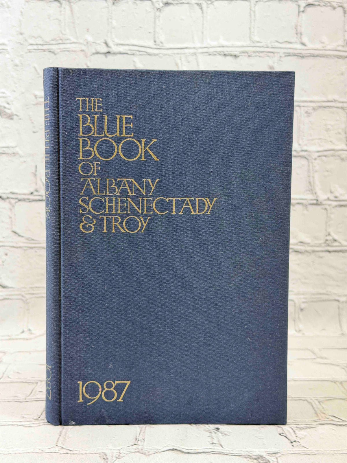The Blue Book of Albany, Schenectady & Troy 1987