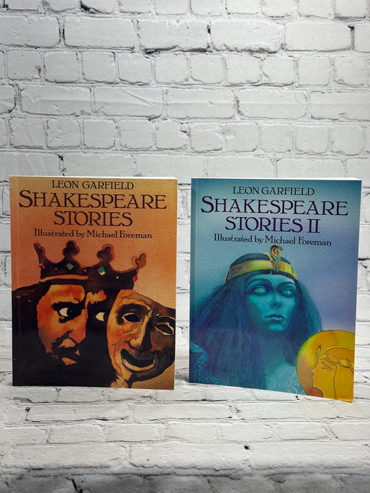 Shakespeare Stories Volumes I and II By Leon Garfield [2 Book Lot]