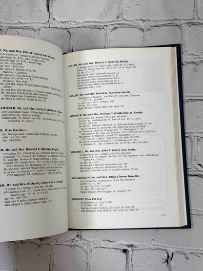 The Blue Book of Albany, Schenectady & Troy 1987