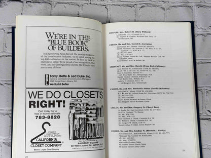 The Blue Book of Albany, Schenectady & Troy 1987