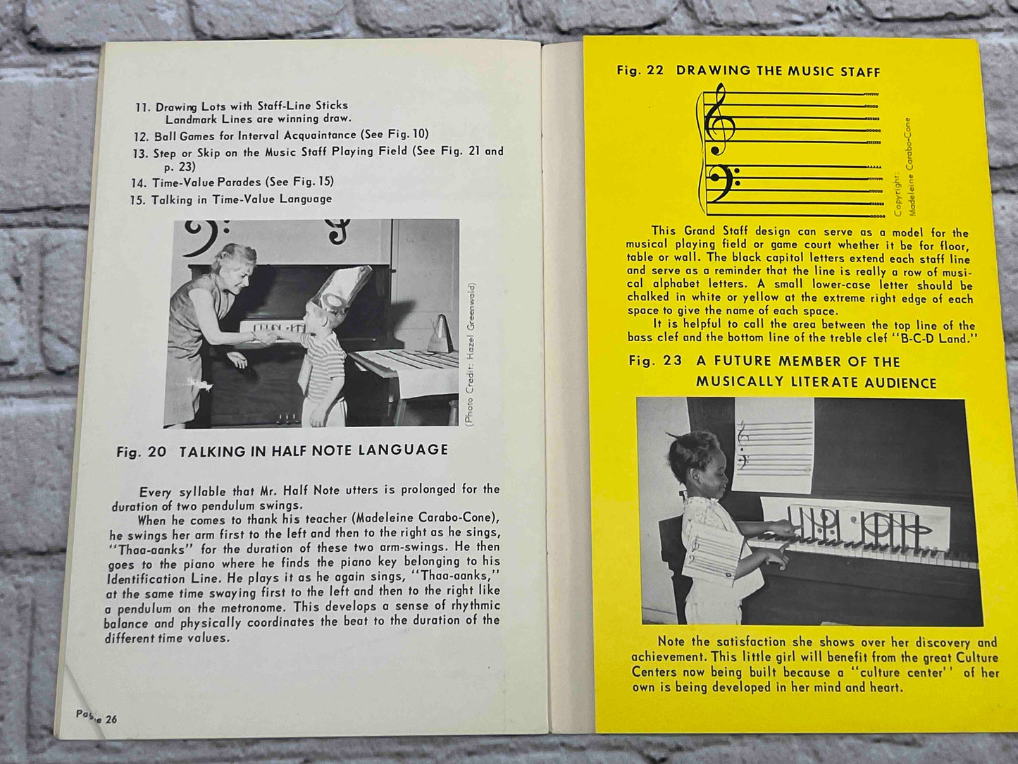 The Carabo-Cone Method in Action