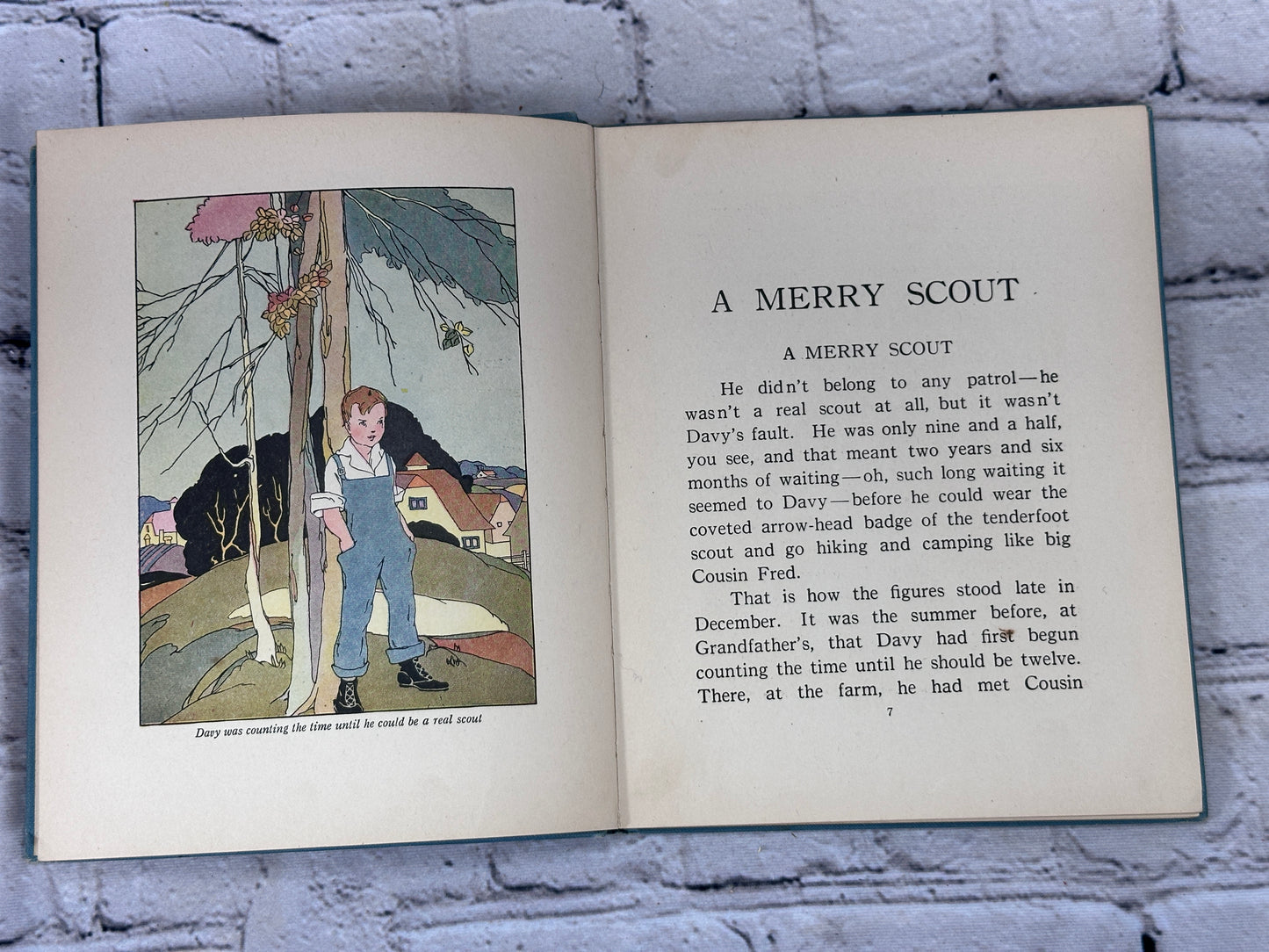 A Merry Scout and Other Stories by Edna Payson-Brett [1st Edition · 1922]