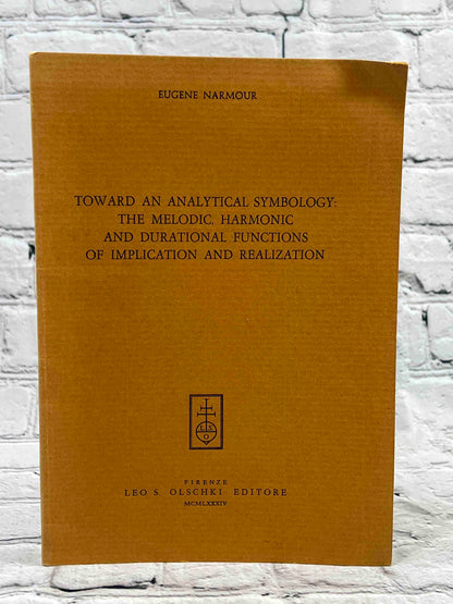 Toward an Analytical Symbology