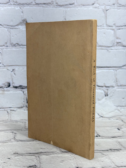 A Book of Treasured Poems Edited By William R. Bowlin [6th Print · 1934]