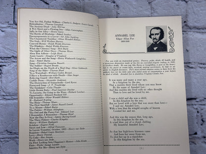 A Book of Treasured Poems Edited By William R. Bowlin [6th Print · 1934]