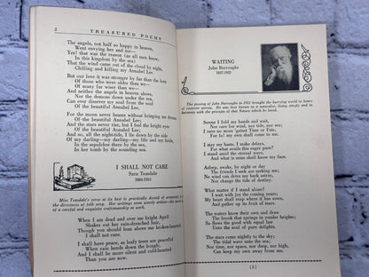 A Book of Treasured Poems Edited By William R. Bowlin [6th Print · 1934]