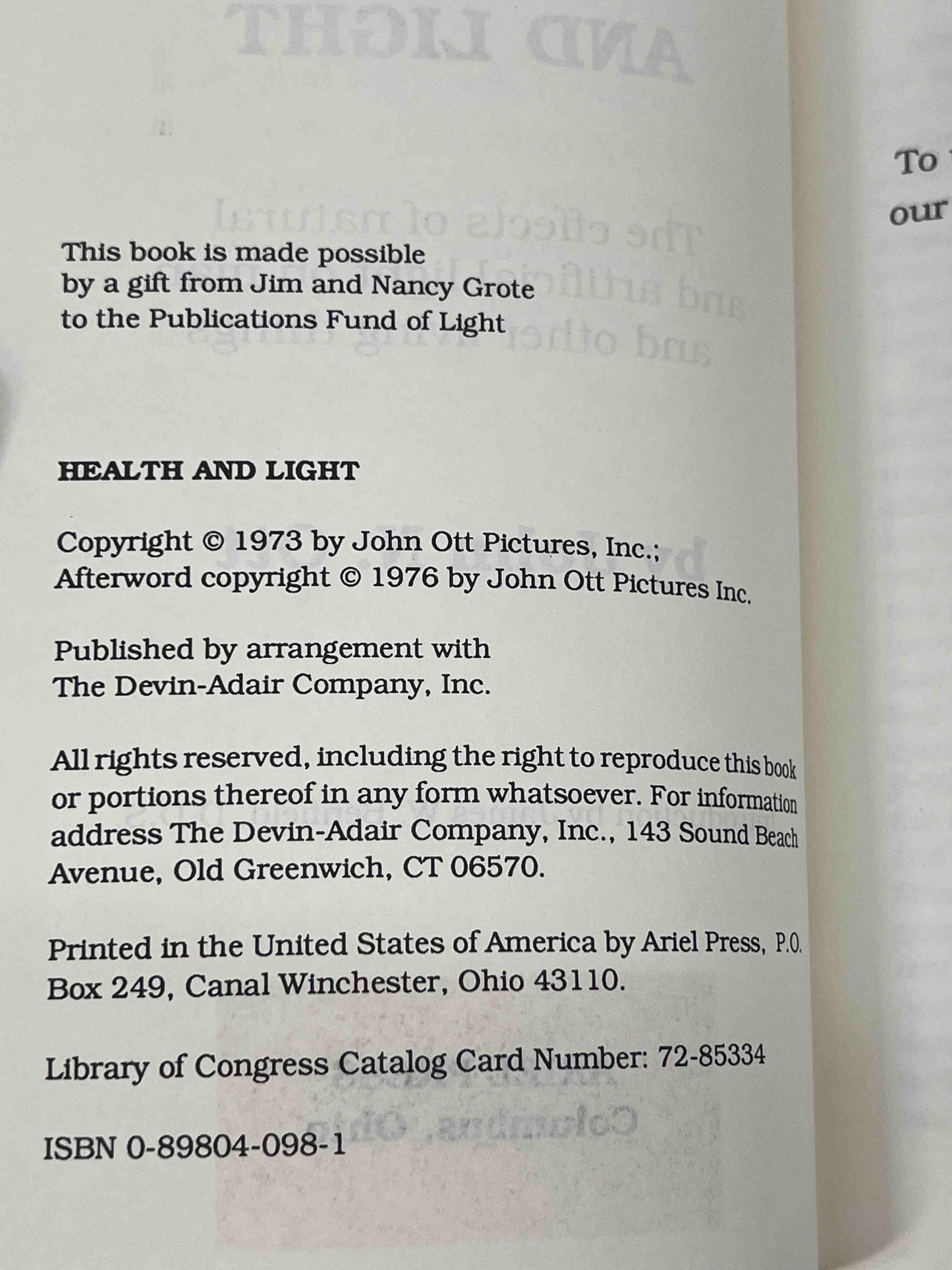 Health and Light: How light Affects Your Health and Emotional Well Being