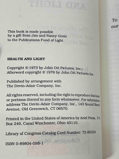 Health and Light: How light Affects Your Health and Emotional Well Being