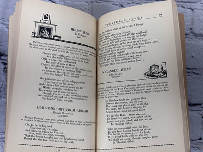 A Book of Treasured Poems Edited By William R. Bowlin [6th Print · 1934]