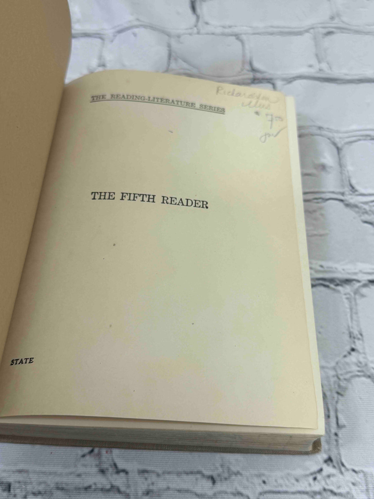 Reading-Literature Fifth Reader