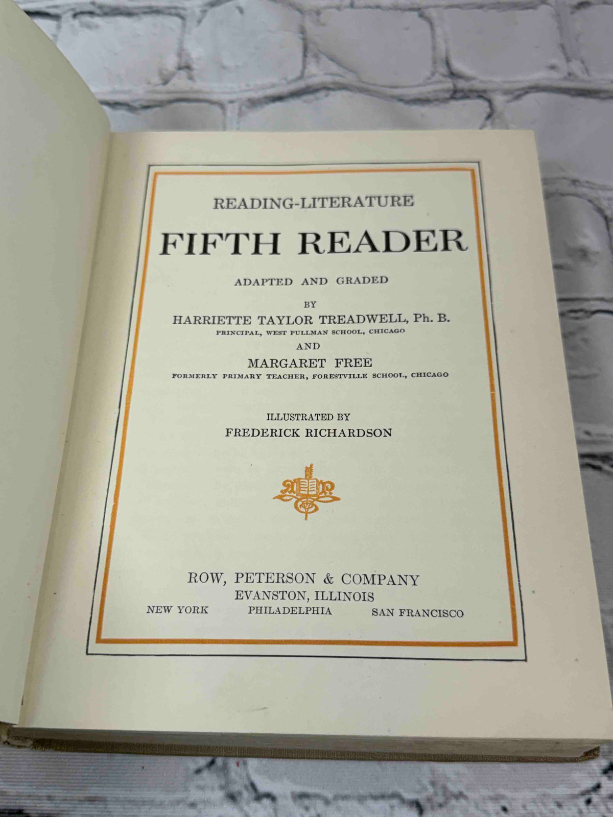Reading-Literature Fifth Reader