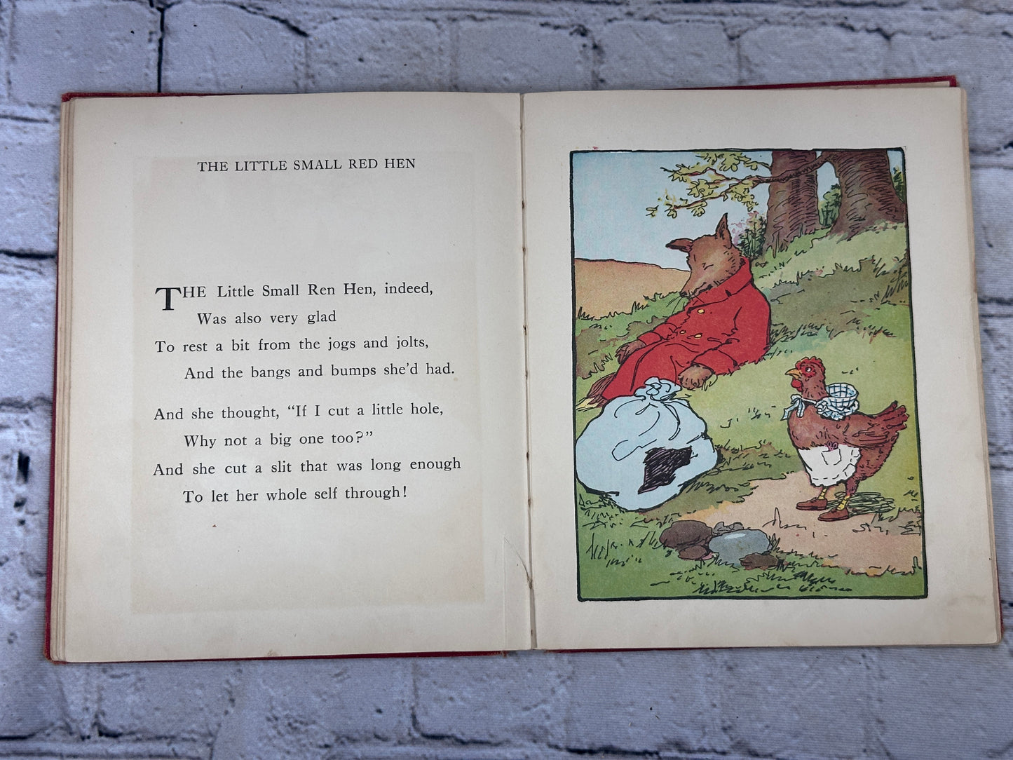 The Little Small Red Hen [25 Colored Illustrations · M.A Donohue · 1922]